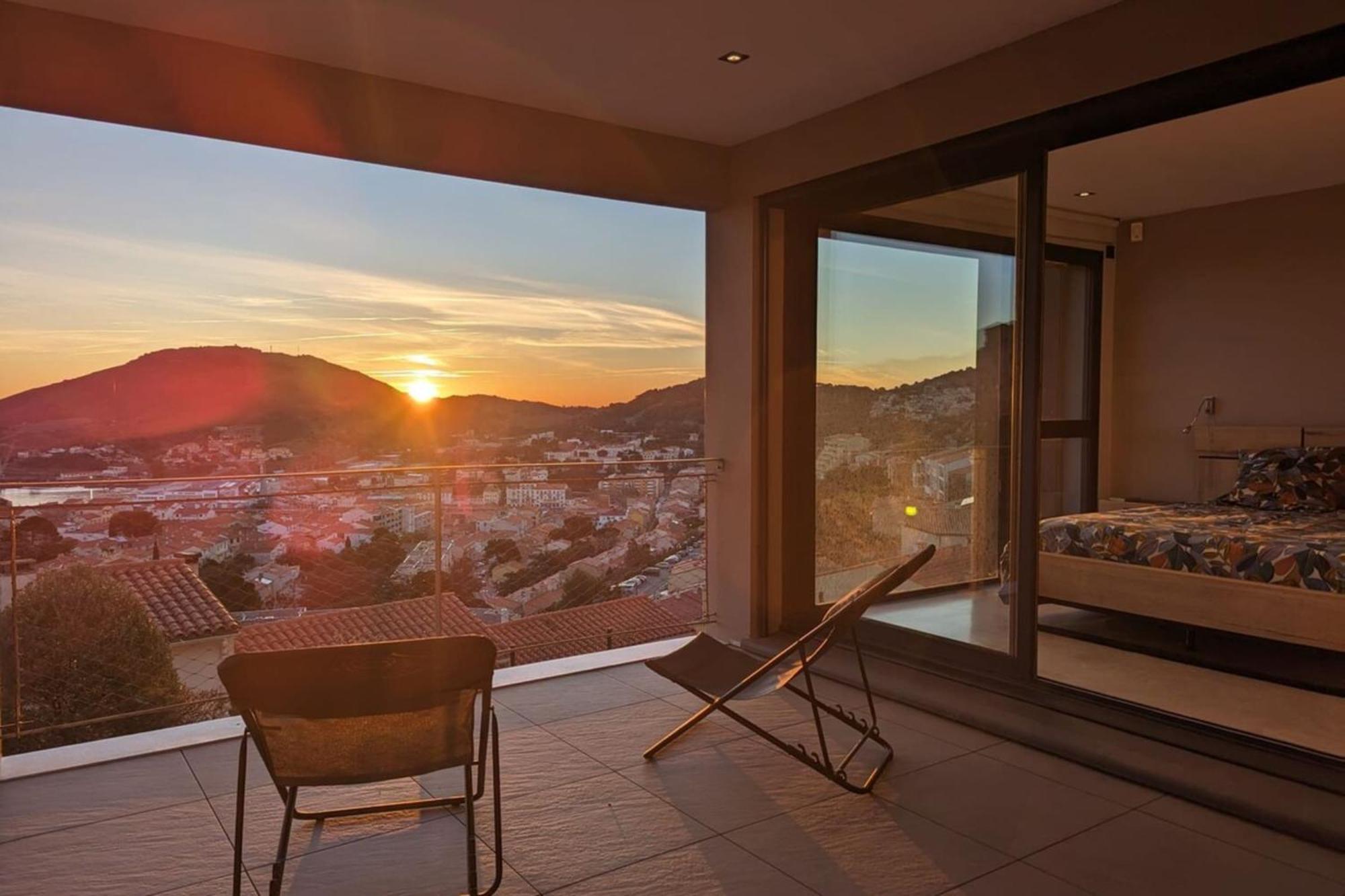 Les Mille Et Une Vitres - Villa D'Architecte Port Vendres Ngoại thất bức ảnh