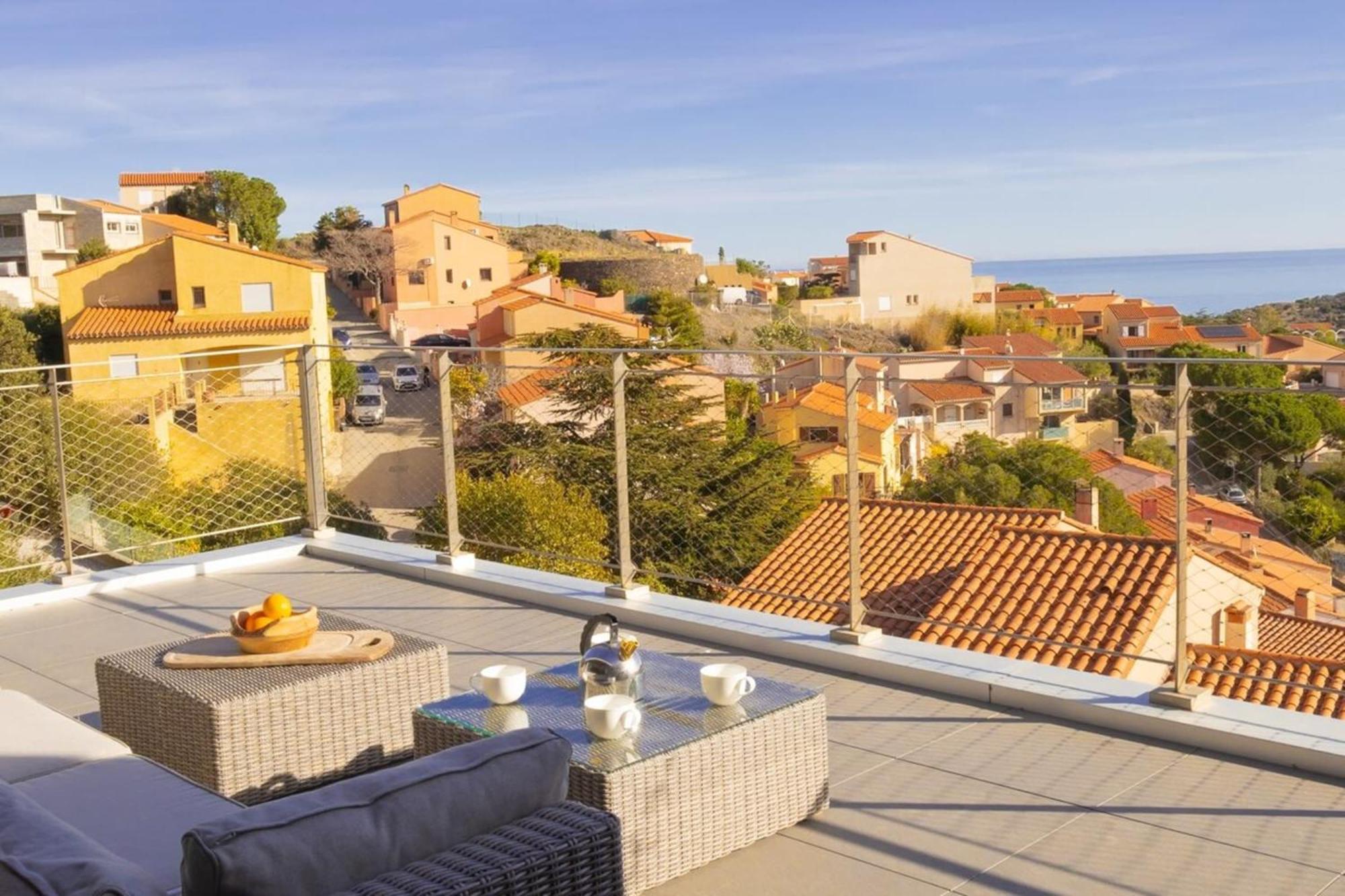Les Mille Et Une Vitres - Villa D'Architecte Port Vendres Ngoại thất bức ảnh