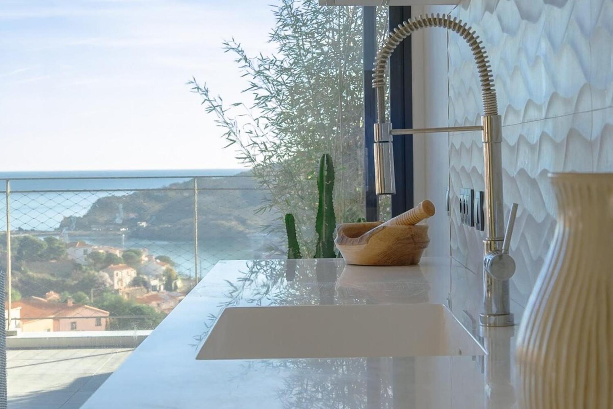 Les Mille Et Une Vitres - Villa D'Architecte Port Vendres Ngoại thất bức ảnh