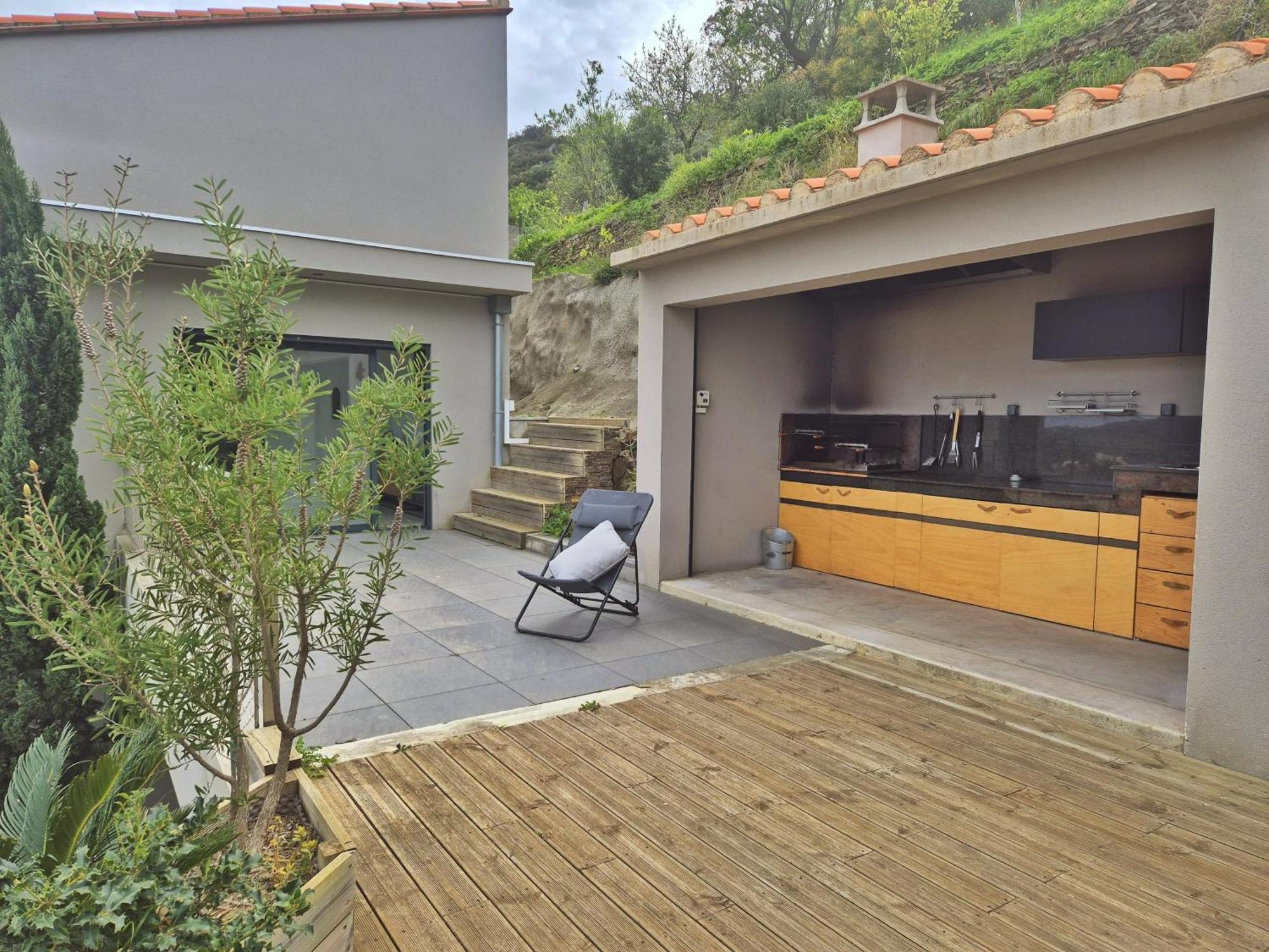 Les Mille Et Une Vitres - Villa D'Architecte Port Vendres Ngoại thất bức ảnh